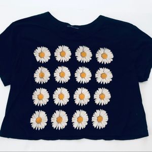 🌻90s Inspired Sunflower Crop Tee🌻